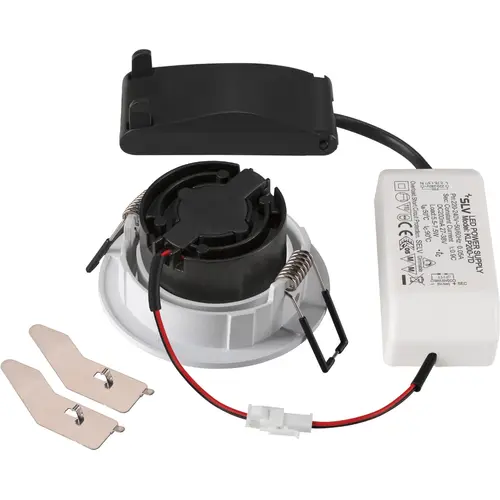 SLV 1007387 NEW TRIA 68 inbouwspot LED kantelbaar 8,3W 2700K IP20 wit