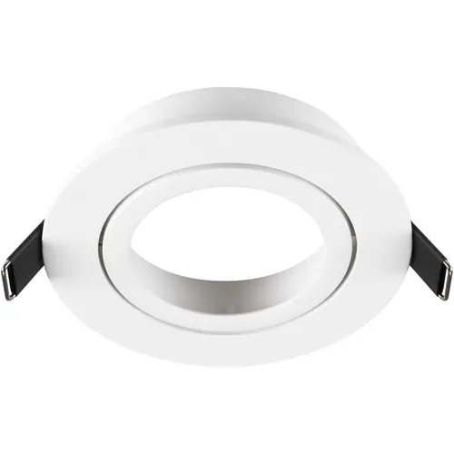 SLV 1007443 NEW TRIA 95 plafondinbouwring rond aluminium wit IP20