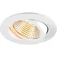 SLV 1007443 NEW TRIA 95 plafondinbouwring rond aluminium wit IP20 excl. lichtbron