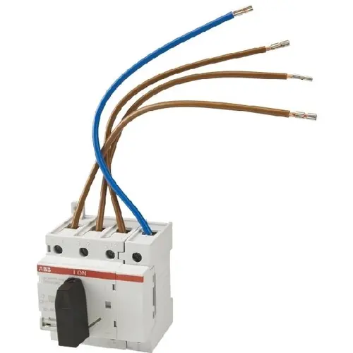 ABB Haf 0903.041-B draaischakelaar 4-polig 63A inclusief aansluitdraden