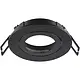 SLV 1007332 NEW TRIA 68 inbouwring rond zwart IP20 excl. lichtbron