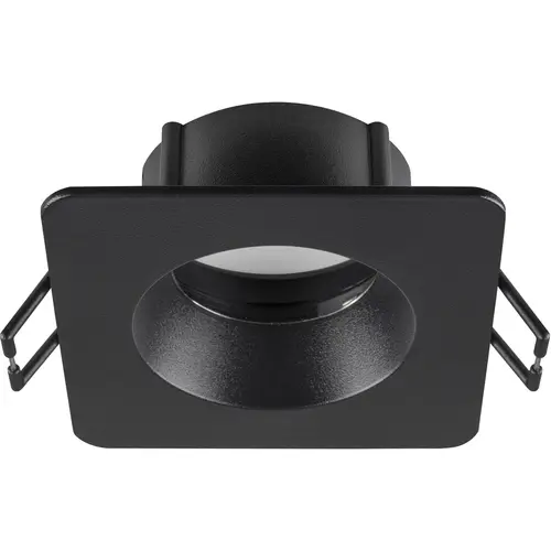 SLV 1007347 NEW TRIA 68 inbouwring vierkant IP65 zwart excl. lichtbron