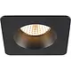 SLV 1007347 NEW TRIA 68 inbouwring vierkant IP65 zwart excl. lichtbron
