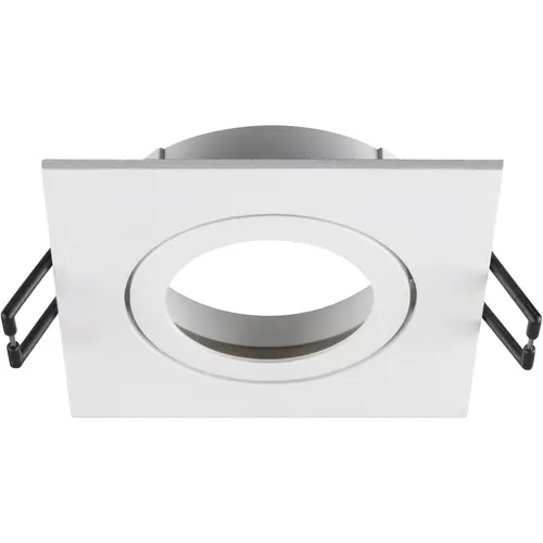 SLV 1007328 NEW TRIA 68 inbouwring vierkant wit IP20 excl. lichtbron