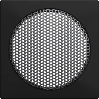 Busch-Jaeger 8253-915 centraalplaat radioluidspreker Balance SI zwart mat