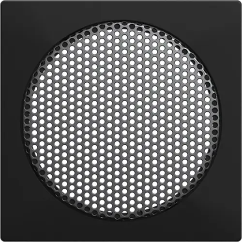 Busch-Jaeger 8253-915 centraalplaat radioluidspreker Balance SI zwart mat