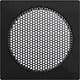 Busch-Jaeger 8253-915 centraalplaat radioluidspreker Balance SI zwart mat