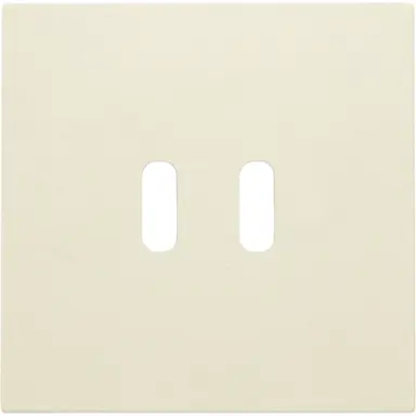 Niko 100-68003 afwerkingsset voor dubbele smart USB-C lader cream