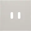 Niko 102-68003 afwerkingsset voor dubbele smart USB-C lader light grey
