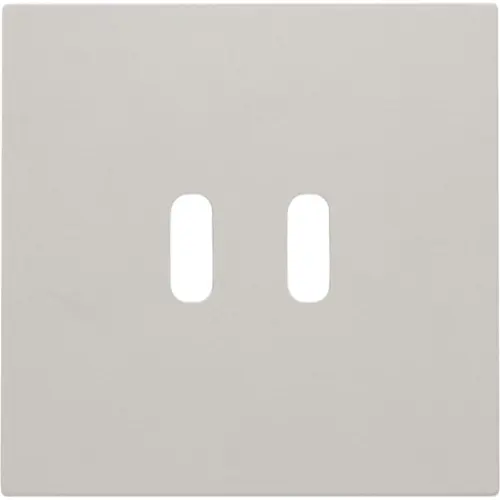 Niko 102-68003 afwerkingsset voor dubbele smart USB-C lader light grey