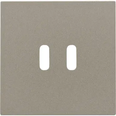 Niko 123-68003 afwerkingsset voor dubbele smart USB-C lader bronze coated