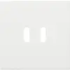 Niko 154-68003 afwerkingsset voor dubbele smart USB-C lader white coated