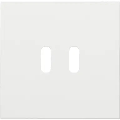 Niko 154-68003 afwerkingsset voor dubbele smart USB-C lader white coated