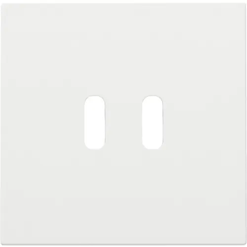 Niko 154-68003 afwerkingsset voor dubbele smart USB-C lader white coated