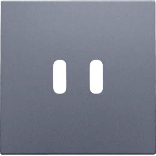 Niko 220-68003 afwerkingsset voor dubbele smart USB-C lader blue grey coated