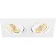 SLV 1008511 NEW TRIA 155 inbouwspot LED vierkant 13,6W 2700K wit IP20