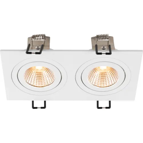 SLV 1008511 NEW TRIA 155 inbouwspot LED vierkant 13,6W 2700K wit IP20