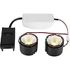 SLV 1008006 NEW TRIA 155 DL double led module 13,6W 3000K zwart IP20