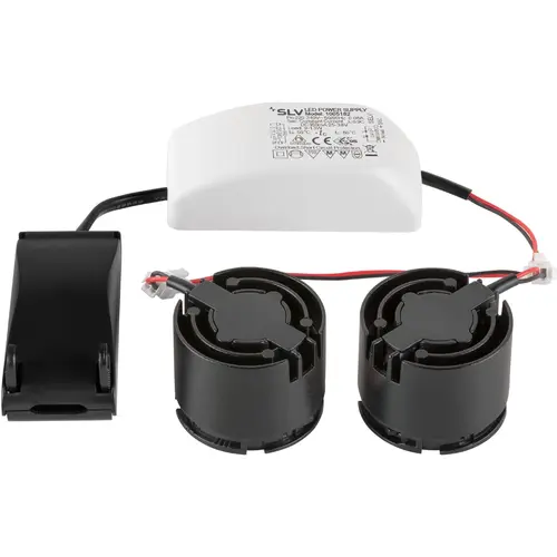 SLV 1008006 NEW TRIA 155 DL double led module 13,6W 3000K zwart IP20