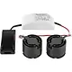 SLV 1008006 NEW TRIA 155 DL double led module 13,6W 3000K zwart IP20