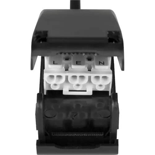 SLV 1008006 NEW TRIA 155 DL double led module 13,6W 3000K zwart IP20