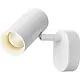 SLV 1008715 NOBLO CW single wand- en plafondopbouwarmatuur LED 6W 2700K faseafsnijding wit IP20