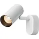 SLV 1008715 NOBLO CW single wand- en plafondopbouwarmatuur LED 6W 2700K faseafsnijding wit IP20