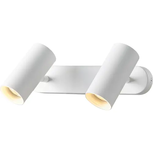 SLV 1008716 noblo cw double wand- en plafondopbouwarmatuur LED 12W 2700K dimbaar wit