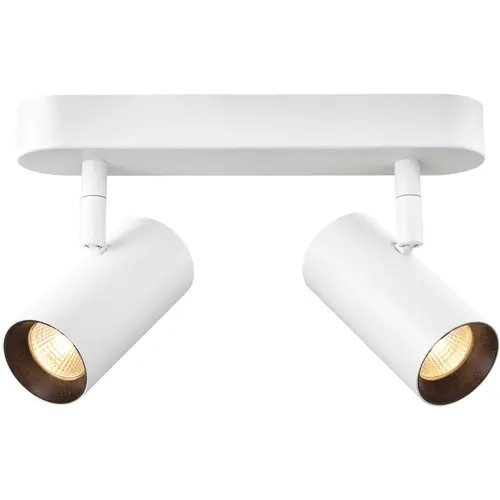 SLV 1008716 noblo cw double wand- en plafondopbouwarmatuur LED 12W 2700K dimbaar wit