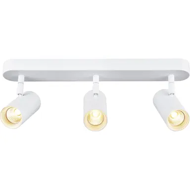 SLV 1008717 NOBLO CW triple LED-opbouwarmatuur 3 spots 19W 2700K dimbaar wit IP20
