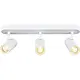 SLV 1008717 NOBLO CW triple LED-opbouwarmatuur 3 spots 19W 2700K dimbaar wit IP20