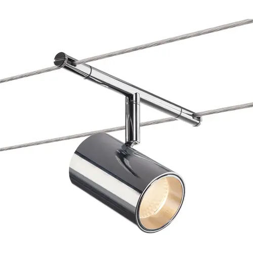 SLV 1002696 TENSEO NOBLO kabelarmatuur voor laagvolt spanningskabelsysteem 2700K chroom IP20