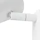 SLV 1008703 NOBLO single wand- en plafondopbouwspot 8W rond dim to warm 2000-3000K wit IP20