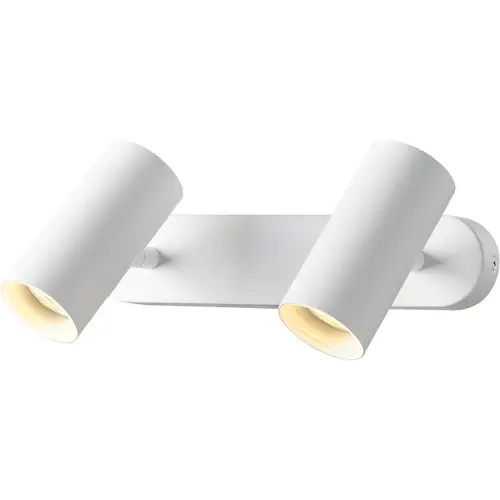 SLV 1008710 NOBLO double wand- en plafondopbouwspot 12W rond 3000K wit IP20