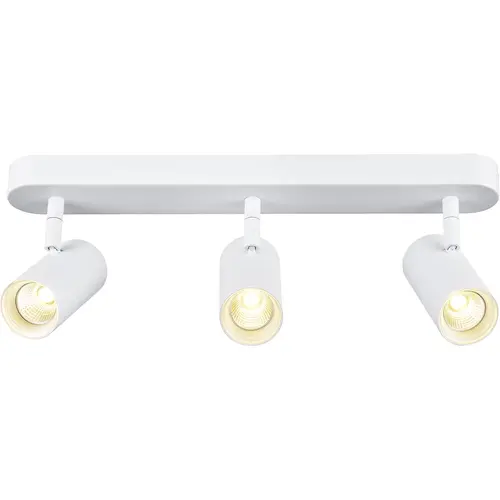 SLV 1008711 NOBLO triple wand- en plafondopbouwspot 19W rond 3000K wit IP20