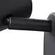 SLV 1008712 NOBLO single wand- en plafondopbouwspot 6W rond 3000K zwart IP20