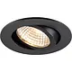 SLV 1009021 NEW TRIA 68 plafondinbouwspot 7,5W rond 2700K zwart IP20