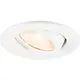 SLV 1009002 NEW TRIA 45 plafondinbouwspot 4W rond 2700K 24° wit IP20 / IP44