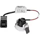 SLV 1009002 NEW TRIA 45 plafondinbouwspot 4W rond 2700K 24° wit IP20 / IP44