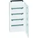 Hager VB418C Vega opbouw groepenkast leeg 4 rijen 18 modulen kunststof 775x400x146mm wit IP30