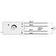 Klemko IBE-12/LI Lumiko inbouw LED schemerschakelaar 240V max. 50W IP65 wit