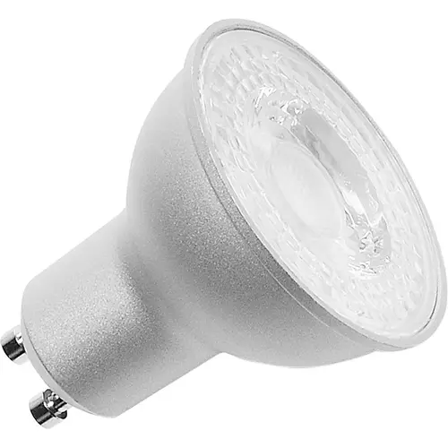 SLV 1005078 GU10 Led-lamp 6W dimbaar 2700K warm wit 38gr. grijs