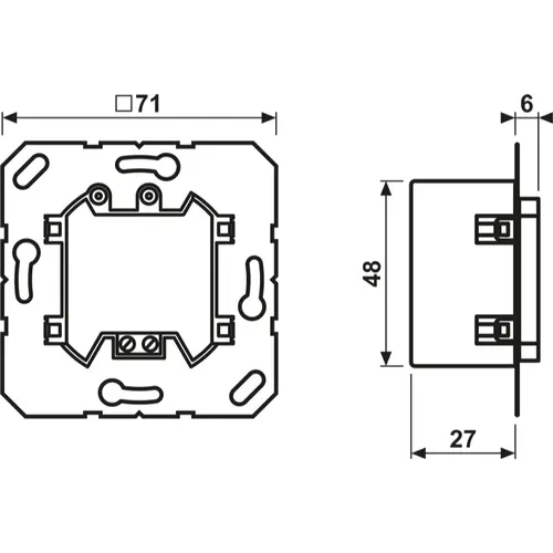 JUNG WC 230-15 voedingseenheid voor draadloos opladen