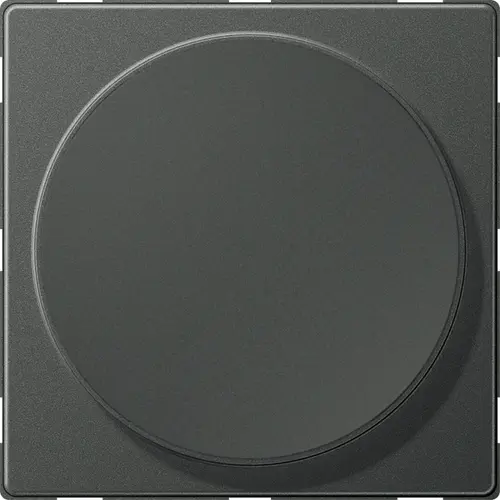 JUNG AL WC MAG AN centraalplaat voor draadloos opladen LS990 antraciet gelakt aluminium