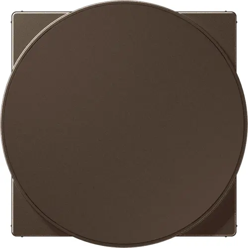 JUNG A WC MAG MO centraalplaat voor draadloos opladen A-range mokka