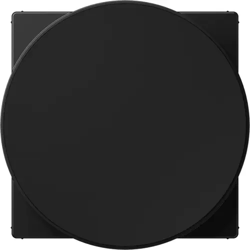 JUNG A WC MAG SWM centraalplaat voor draadloos opladen A-range grafietzwart mat