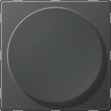 JUNG AL WC MAG AN centraalplaat voor draadloos opladen LS990 antraciet gelakt aluminium