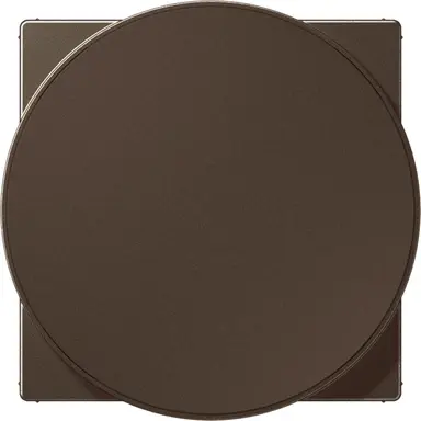 JUNG A WC MAG MO centraalplaat voor draadloos opladen A-range mokka