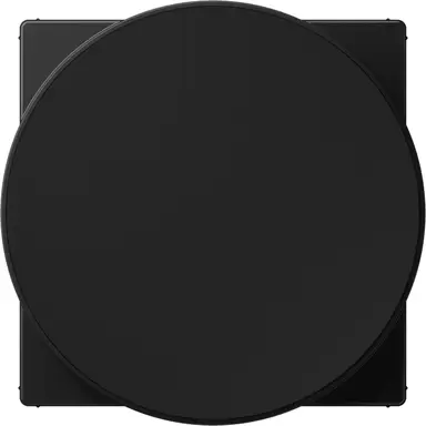 JUNG A WC MAG SWM centraalplaat voor draadloos opladen A-range grafietzwart mat