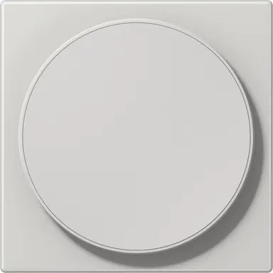 JUNG LS WC MAG LG centraalplaat voor draadloos opladen LS990 lichtgrijs